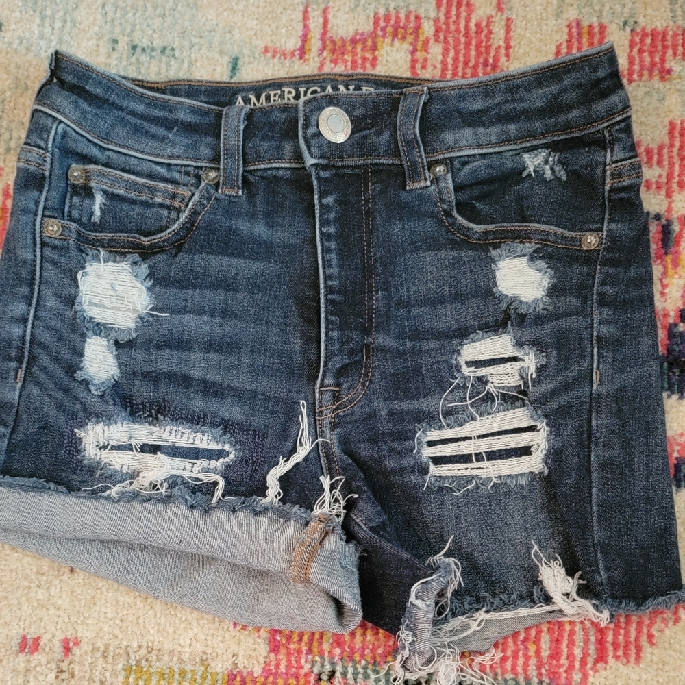 American Eagle Hi-Rise Shortie (6)